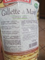 Gallette di mais gluten free