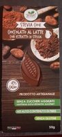Cioccolato al latte stevia