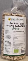Gallette di grano saraceno