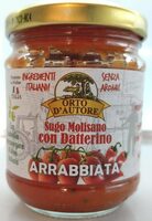 Sugo Molisano con Datterino, Arrabbiata
