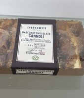 Hazelnut Chocolate Cannoli