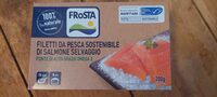 Filetti da pesca sostenibile di salmone selvaggio