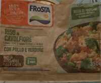 Riso di cavolfiore con pollo e verdure