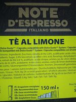 Tè al limone