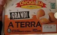 Conf 6 uova grandi allevate a terra