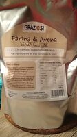 Farina di avena senza glutine