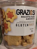 Biscotti fiore albicocca