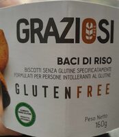 Baci di riso biscotti senza glutine