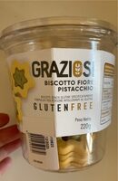 Biscotto fiore pistacchio gf
