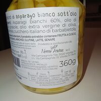 Bocconcino di asparago bianco sott'olio
