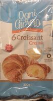 Croissant alla crema
