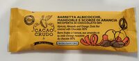 Barretta albicocche mandorle e Scorze di arancia