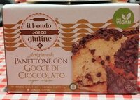 Panettone con gocce di cioccolato vegan version