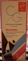 Cioccolato Fondente 55% con frutti di bosco
