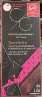 Tavoletta cioccolato fondente 83%