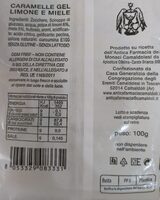 Caramelle gel limone e miele