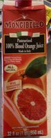 Blood orange juice
