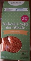 Lenticchie rosse decorticate