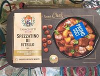 Spezzatino di vitello con pomodoro ciliegino confit