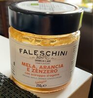 Marmellata mela, arancia e zenzero