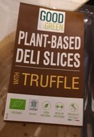 Plant-based deli slice with truffle