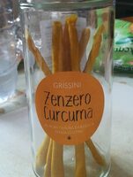 Grissini zenzero e curcuma