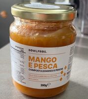 Composta mango e pesca