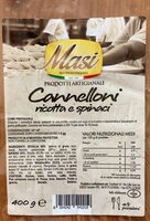 Cannelloni ricotta e spinaci