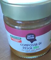 Composta di pesca bio
