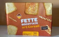 Fette biscottate ai 5 cereali