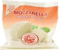 Mozzarella senza lattosio