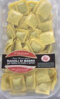 Ravioli di magro con ripieno di ricotta e spinaci
