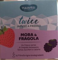 Infuso a freddo mora e fragola