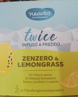 Twice infuso a freddo zenzero e lemongrass