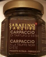 Carpaccio à la truffe noire d'été