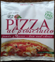 Pizza al prosciutto