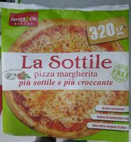 La sottile pizza Margherita