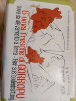 6 uova fresche di Gorroppu