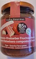 Fragole-Rabarbaro composta di frutta