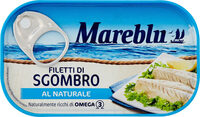 Filetti di Sgombro al Naturale