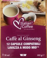 Caffè al ginseng capsule
