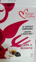 Caffè e ginseng