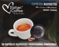 Espresso ristretto - 50 capsule