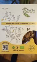 Rigatoni 100% di farina di ceci