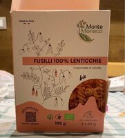 Fusilli 100% lenticchie