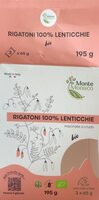 Rigatoni 100% lenticchie