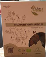 Rigatoni 100% Piselli  Bio