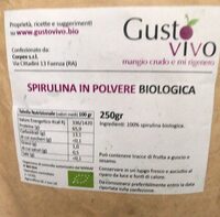 Spirulina in polvere bioligica