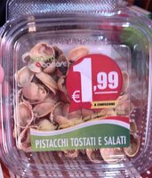 Pistacchi tostati e salati