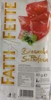 Bresaola sottofesa